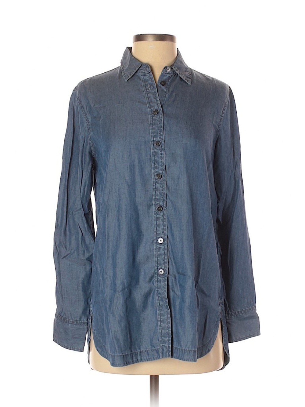 Banana Republic Light Blue Denim Button-Down Shirt